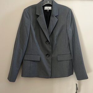 NWT Le Suit Dotted Button Suit Jacket | 8